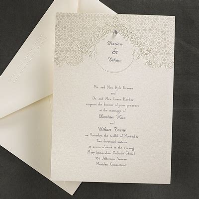 It's a totally different vibe than assigned seating at tables for 10.and it's great! Do these invitations look formal to you? Show me your invites!