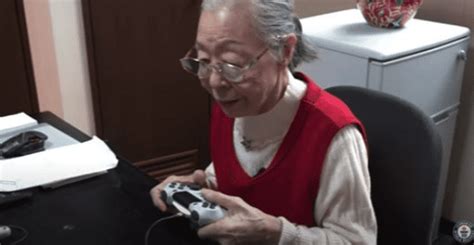 this badass 90 year old grandma is the world s oldest youtube gamer