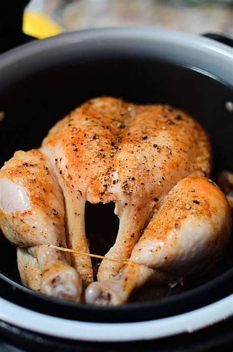 How to cook pasta in the foodi. NINJA FOODI ROAST CHICKEN | The Salty Pot | Roast chicken ...