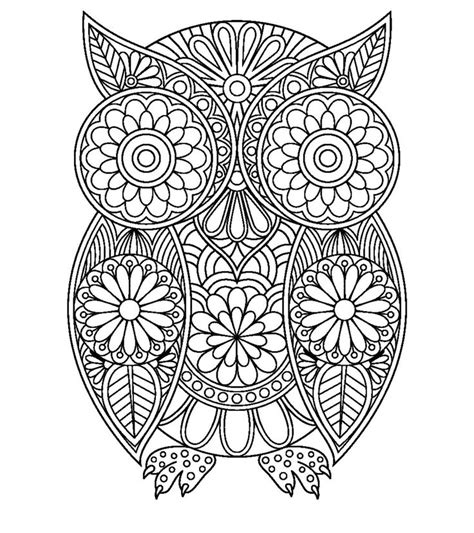 Pin By Brendaly S On Art Owl Coloring Pages Abstract Coloring Pages