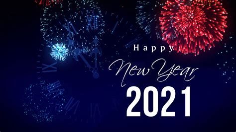 happy new year 2021 fireworks wallpapers wallpaper cave