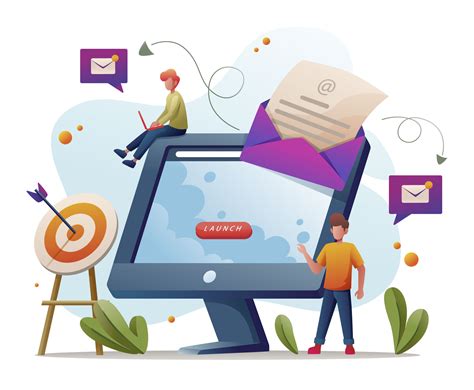 Email Marketing Illustration Ai Eps Svg And Png