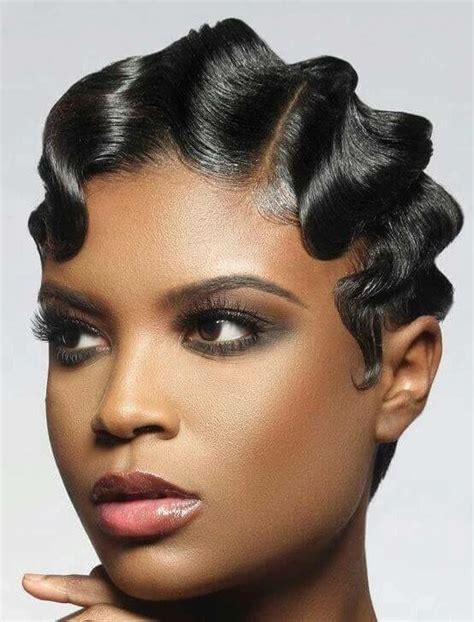 Pin By Darlene Twymon On Hair Hair Finger Waves Short Hair Hair