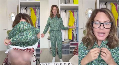 Trinny Woodall Mortified After Accidentally Flashing Boobs To Followers