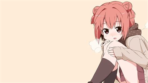 Fan Art Anime Girls 1080p Akaza Akari Yuru Yuri Anime Redhead Hd