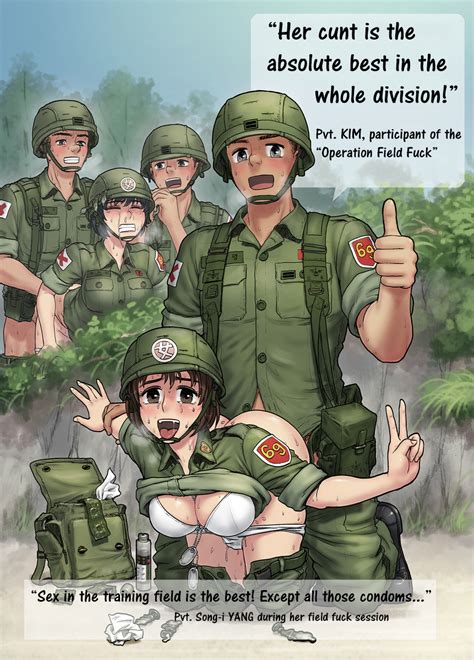 Gogocherry Hard Translated Highres Tagme Third Party Edit Translated Army Clothed Sex