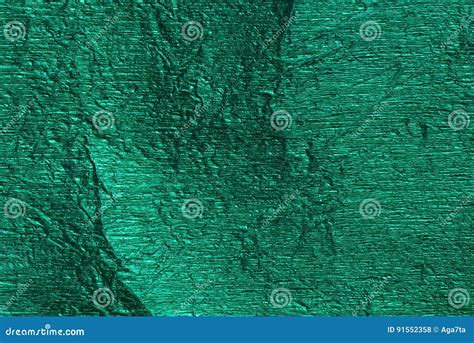 Green Metallic Foil Background Texture Stock Photo Image Of Bright