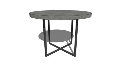 Round Dining Table 3d Warehouse