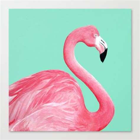 Pink Flamingo Stretched Canvas By Lorri Leigh Art Society6 Flamingo
