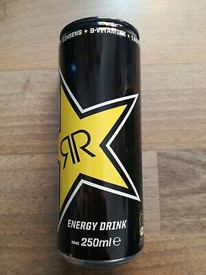 Full Energy Drink Box Ml Rockstar Original Full Closed Can Ebay