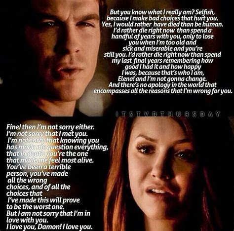 The return the vampire diaries: I'm not sorry that I'm in love with you....... | Vampire ...