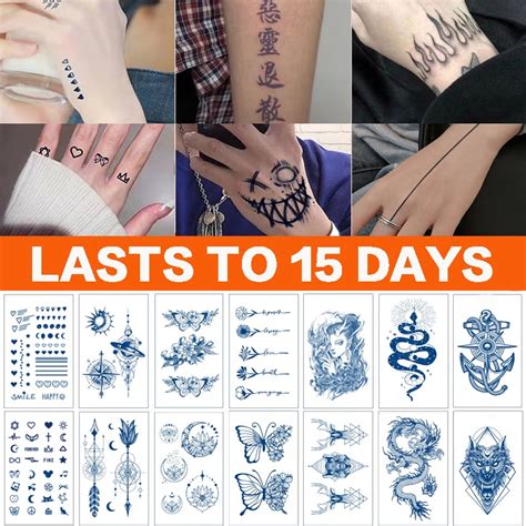 【coco magic tattoo】lasts 15 days ；18cm 11cm；tattoo sticker waterproof