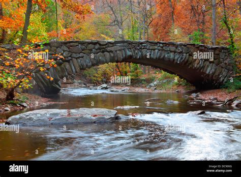 Boulder Bridge Built In 1902 Along Beach Drive In Rock Creek Park