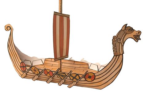 Viking Longboat Template Printables Web This Liberate Wiki Longboat
