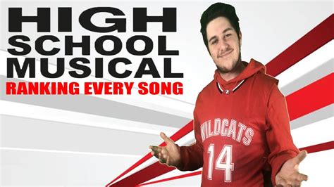 Ranking Every High School Musical Song Youtube