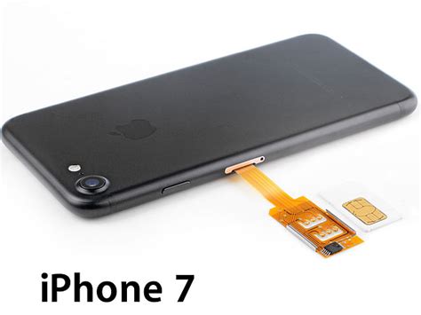 Our simore devices are smart multi dual sim adapters which allow to install 2, 3, 4 or 5 sim cards in one single mobile phone. Dual Sim Card for iPhone 7 with Back Case