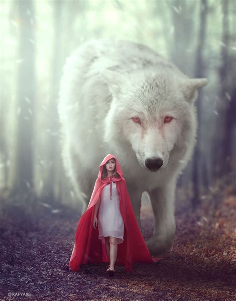 How To Composite Big Wolf Fantasy Photo Manipulation Photoshop Tutorial