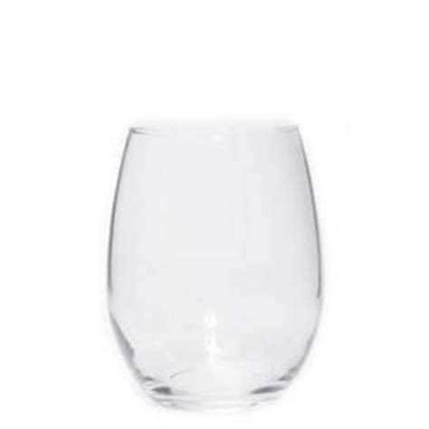 stemless wine glass concept party rentals nyc