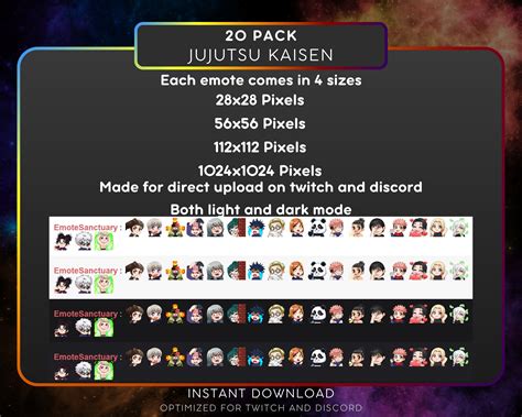 Jujutsu Kaisen Yuta Love Holding Heart Emote Twitch Discord Stream