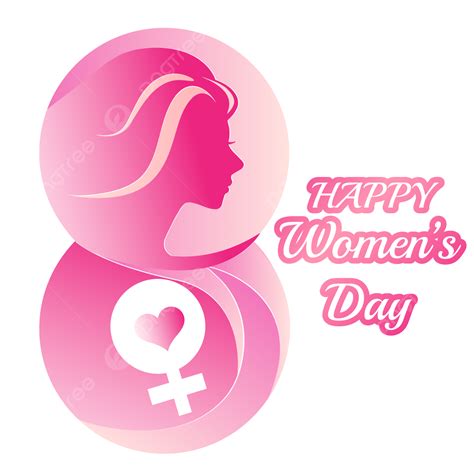International Womens Day Vector Hd Png Images Pink International