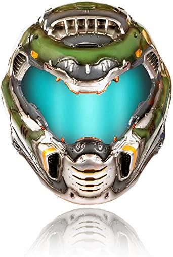 Doomguy Helmet Deluxe Resin Doom Eternal Full Head Mask For