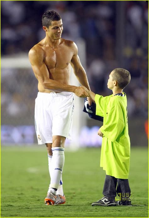 Cristiano Ronaldo And David Beckham Soccer Heaven Photo 2472001 Cristiano Ronaldo David