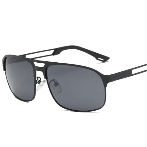 2018 new men s sunglasses fashion tide polarized sunglasses metal stainless steel frame