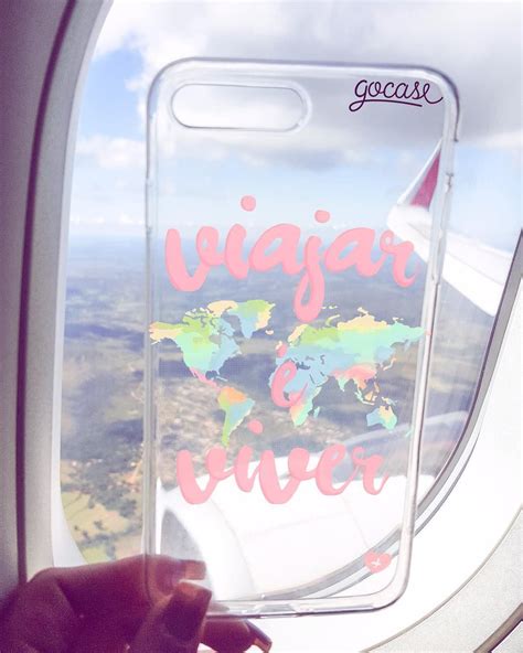 Gocase Brasil On Instagram “ ️ Status Do Dia Estampa Viajar é Viver