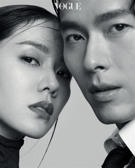 Hyun Bin And Son Ye Jin For August Vogue Couch Kimchi Korean Couple