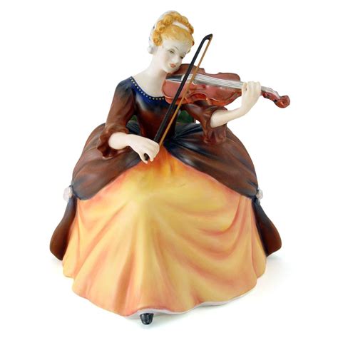 Violin Hn2432 Royal Doulton Figurine Royal Doulton Violin Figurines