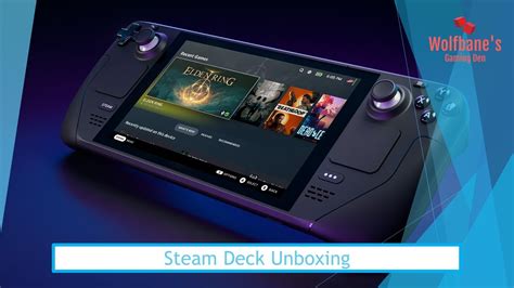 Steam Deck 512 Gb Pc Unboxing And Demo Youtube