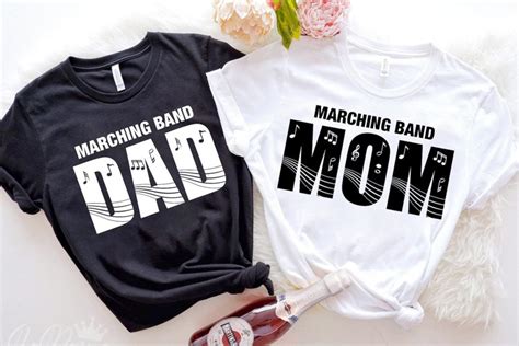 Marching Band Mom Dad Svg Bundle Marching Band Shirt Svg