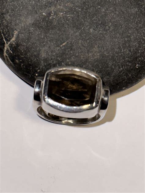 Jgd Janice Girardi Designs Sterling Silver Smoky Quartz Ring Ebay