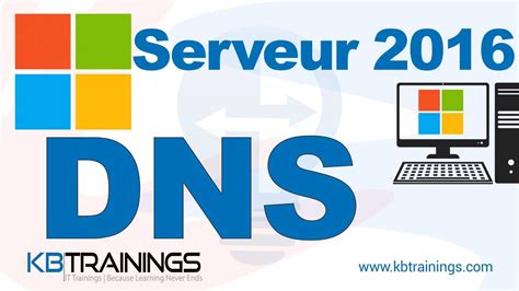 Installation Du Serveur Dns Sur Windows Server 2016 Youtube