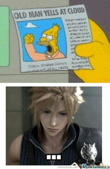 Ahahaha Cloud S Expression Says It All But Cloud Is Awesome Final