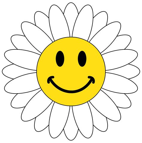 Smiley Face Flower Emoticon Clipart Best