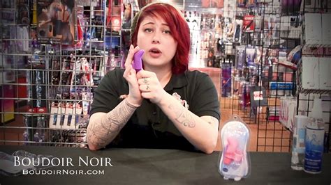 Sex Toy Review By Boudoir Noir Blush Play With Me Finger Vibe Youtube