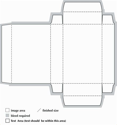 Box With Lid Templates Free Of Box With Lid Templatemaker