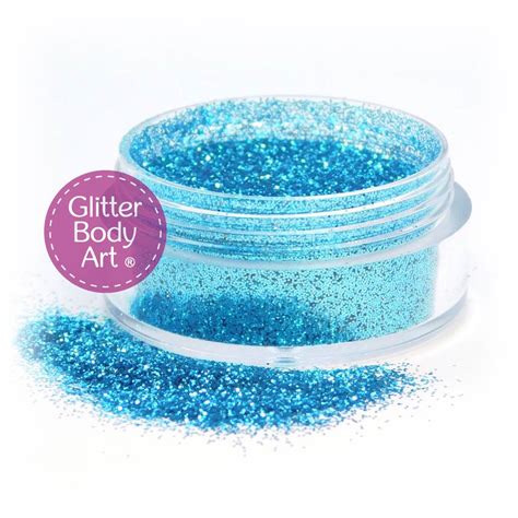 Cosmetic Glitter Turquoise Temporary Tattoo Store