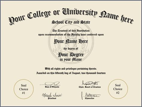 Fake College Diplomas and Fake College Degrees Design 4 - Same Day Diplomas, Fake Diplomas, Fake 