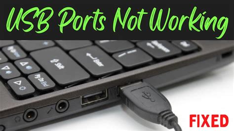 How To Fix Usb Ports Not Working On Laptop In Windows 10 Easy Fix