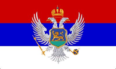 Die derzeitige flagge montenegros, die am 12. Visit Serb land of Montenegro Urlaubsthread