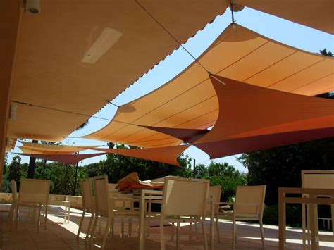 Orange Shade Sail For Stylish Outdoor Living