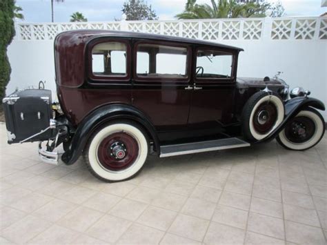 1930 Packard 726 Eight 4 Door Sedan For Sale Photos Technical