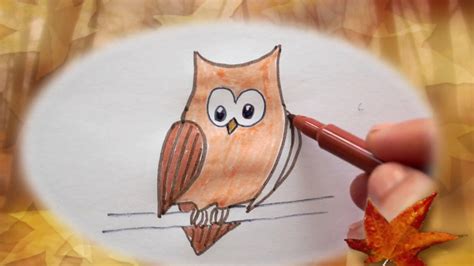 🦉 Eule Malen Zeichnen How To Draw An Owl Bird Drawing как