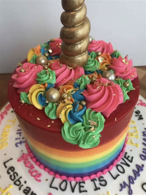 gay birthday cake telegraph
