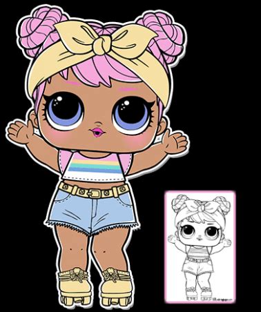 Lol surprise present surprise series 2 glitter shimmer star sign themed doll with 8 surprises. Series 3 Dawn Coloring Page - LOL Surprise Doll Coloring ...