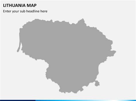 Lithuania Map Powerpoint Template Ppt Slides Sketchbubble