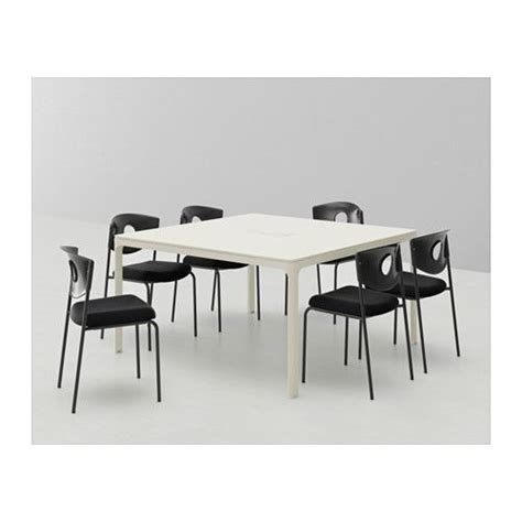 For efficient meetings it's important you have comfortable conference chairs. STOLJAN Conference chair - black, black | Conference ...