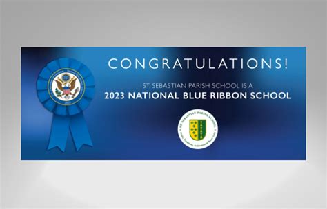 National Blue Ribbon School Saint Sebastian Parish